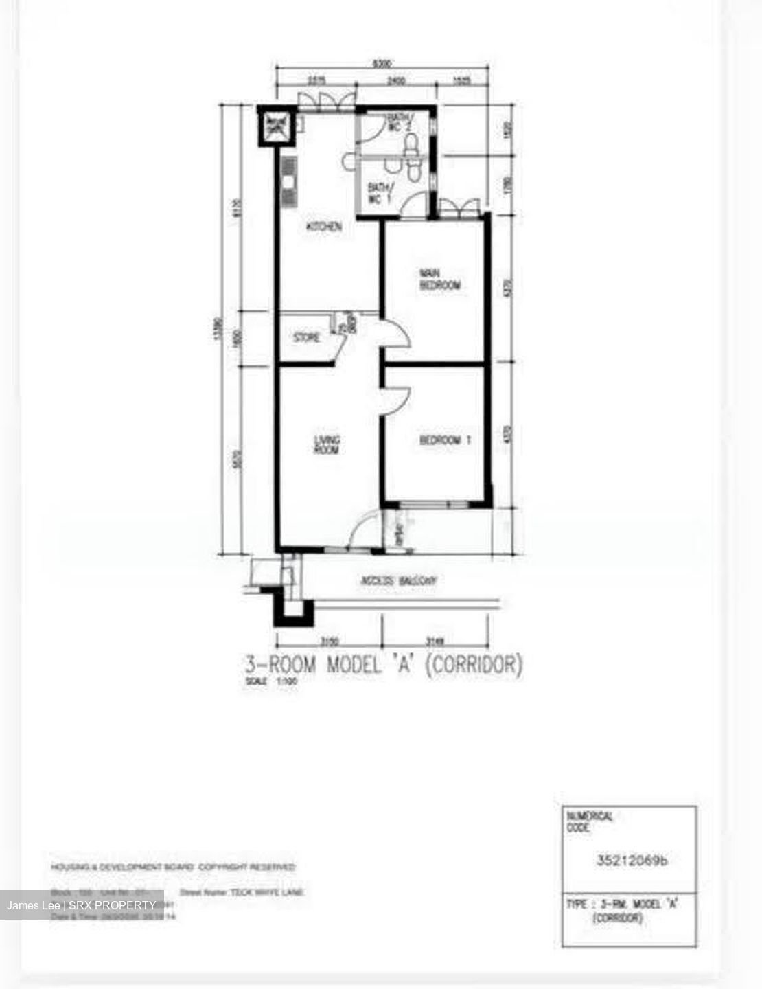 Blk 105 Teck Whye Lane (Choa Chu Kang), HDB 3 Rooms #639423431